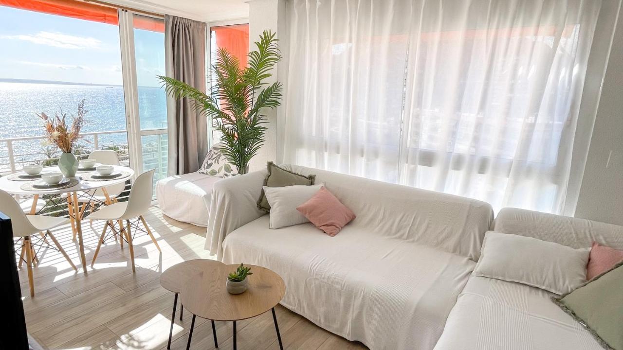 Apartamento en 1ª línea con piscina Alicante Exterior foto