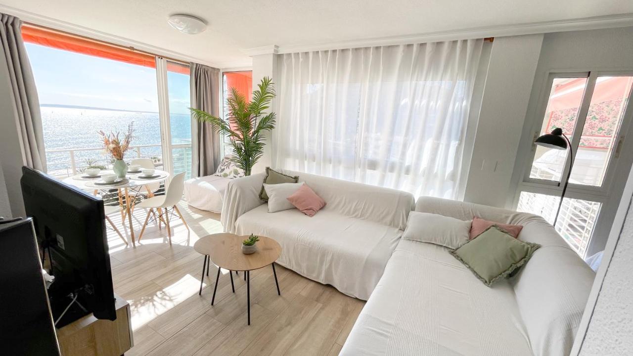 Apartamento en 1ª línea con piscina Alicante Exterior foto