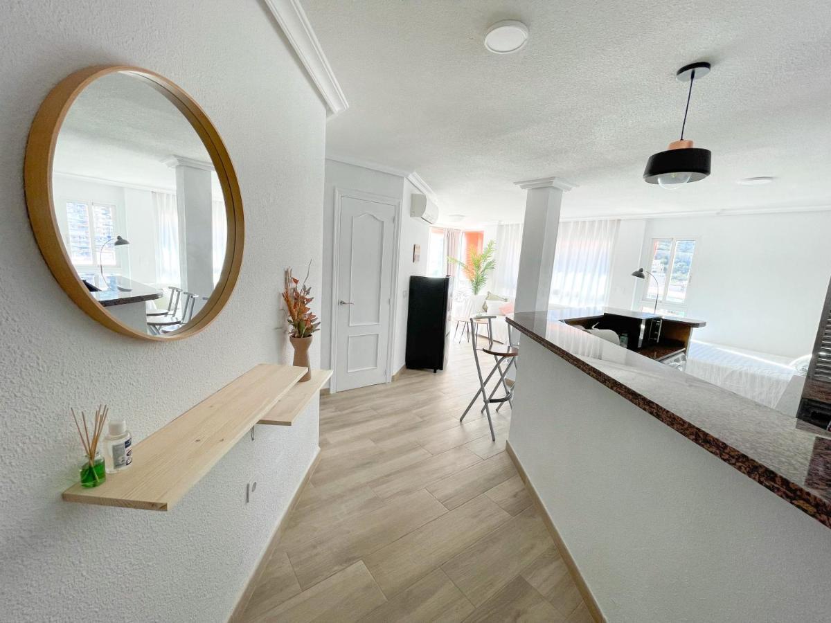 Apartamento en 1ª línea con piscina Alicante Exterior foto
