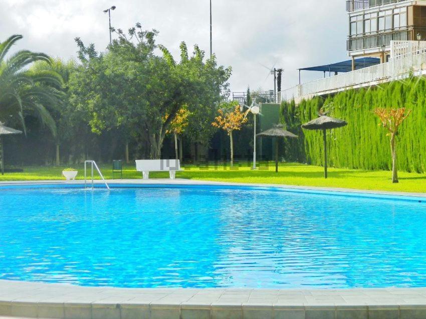 Apartamento en 1ª línea con piscina Alicante Exterior foto